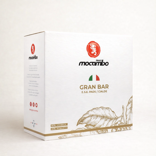 DRAGO MOCAMBO – CAFFÈ GRAN BAR E.S.E. Pads (Light Roast)